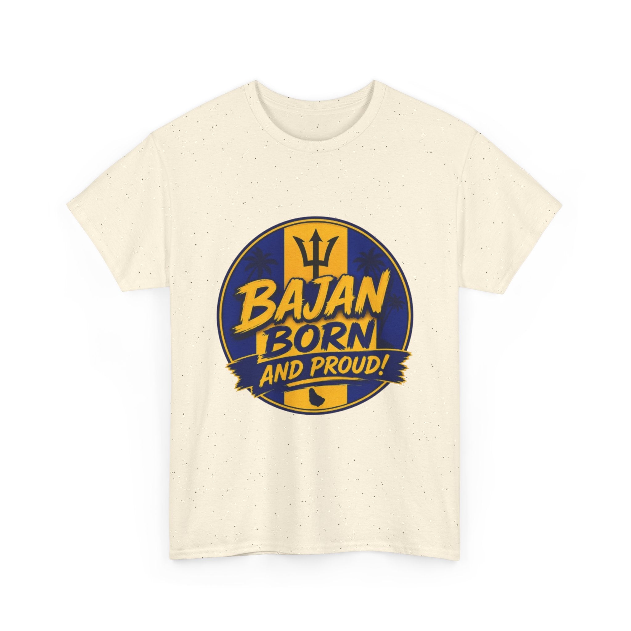 Bajan Born and Proud T-Shirt — Barbados Pride Tee