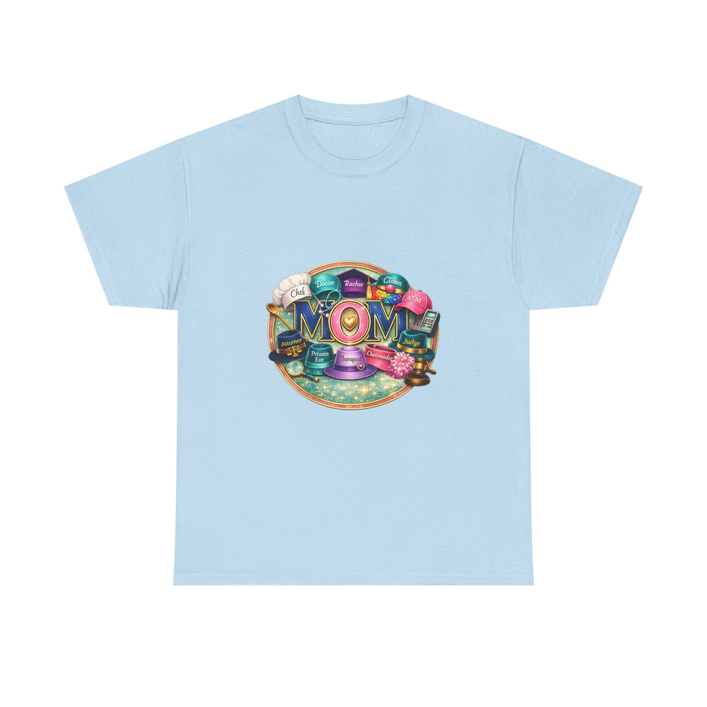 Mom Crafting Badge T-Shirt — Mother’s Day Sewing & DIY Mom Tee