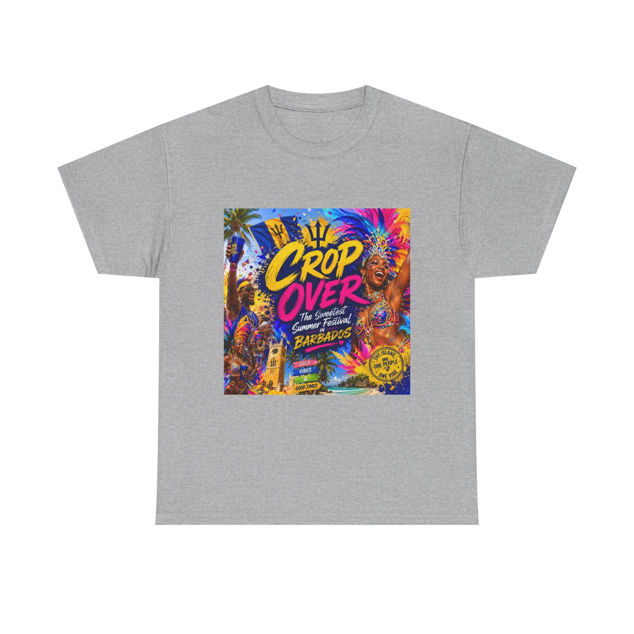 Crop Over Festival T-Shirt — Barbados Carnival Party Tee