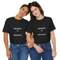 Reading Is Freedom T‑Shirt — Minimalist Literary Tee for Book Lovers