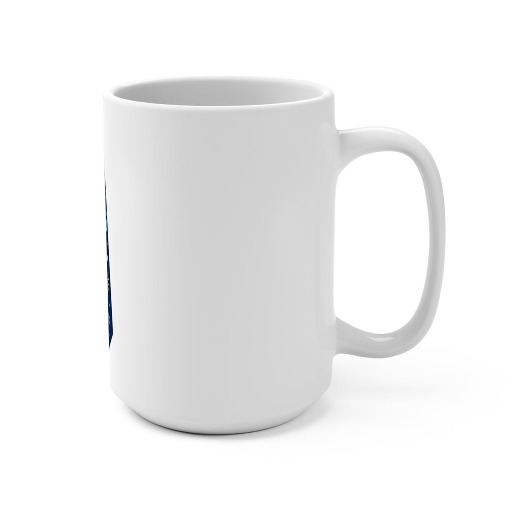 Father's Day Tie Design Mug - "Happy Father's Day" 15oz Ceramic Gift