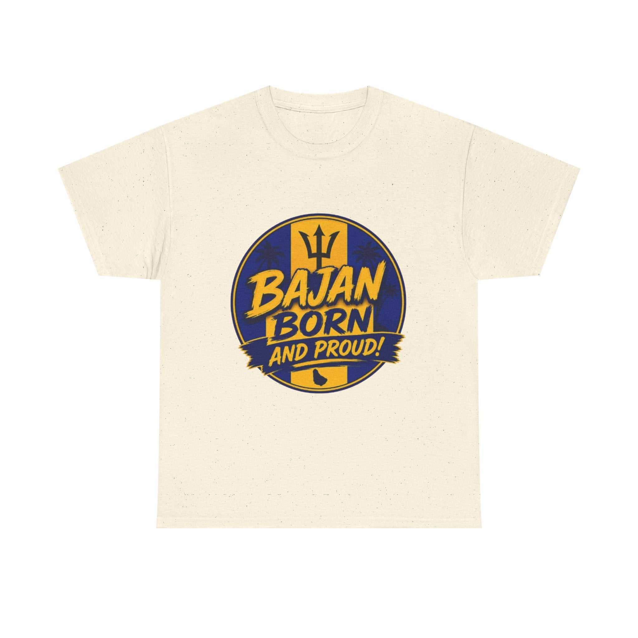 Bajan Born and Proud T-Shirt — Barbados Pride Tee