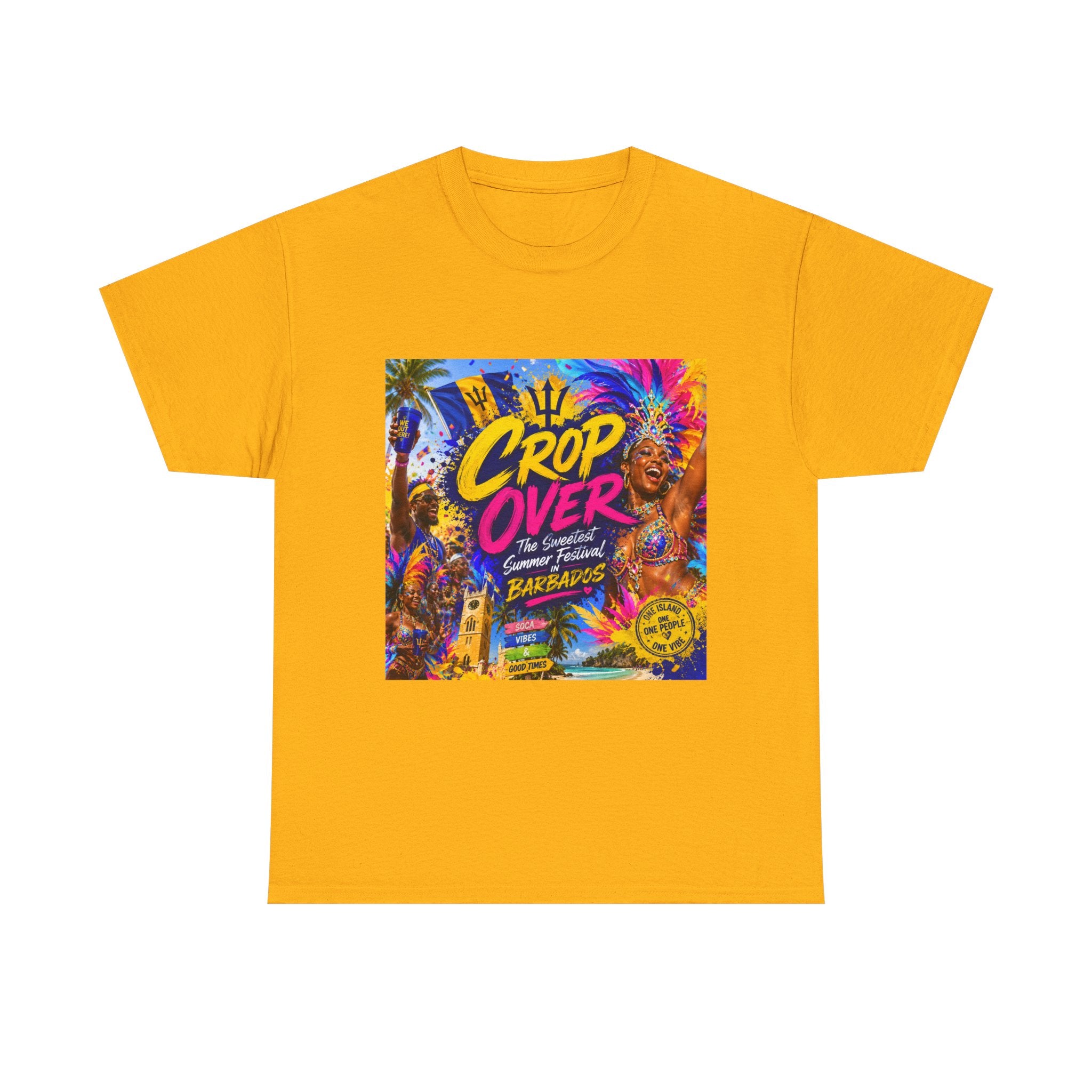 Crop Over Festival T-Shirt — Barbados Carnival Party Tee