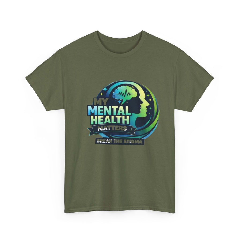 Mental Health Matters T-Shirt — "Break the Stigma" Awareness Tee