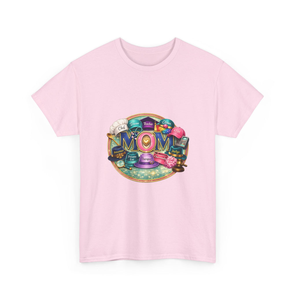 Mom Crafting Badge T-Shirt — Mother’s Day Sewing & DIY Mom Tee