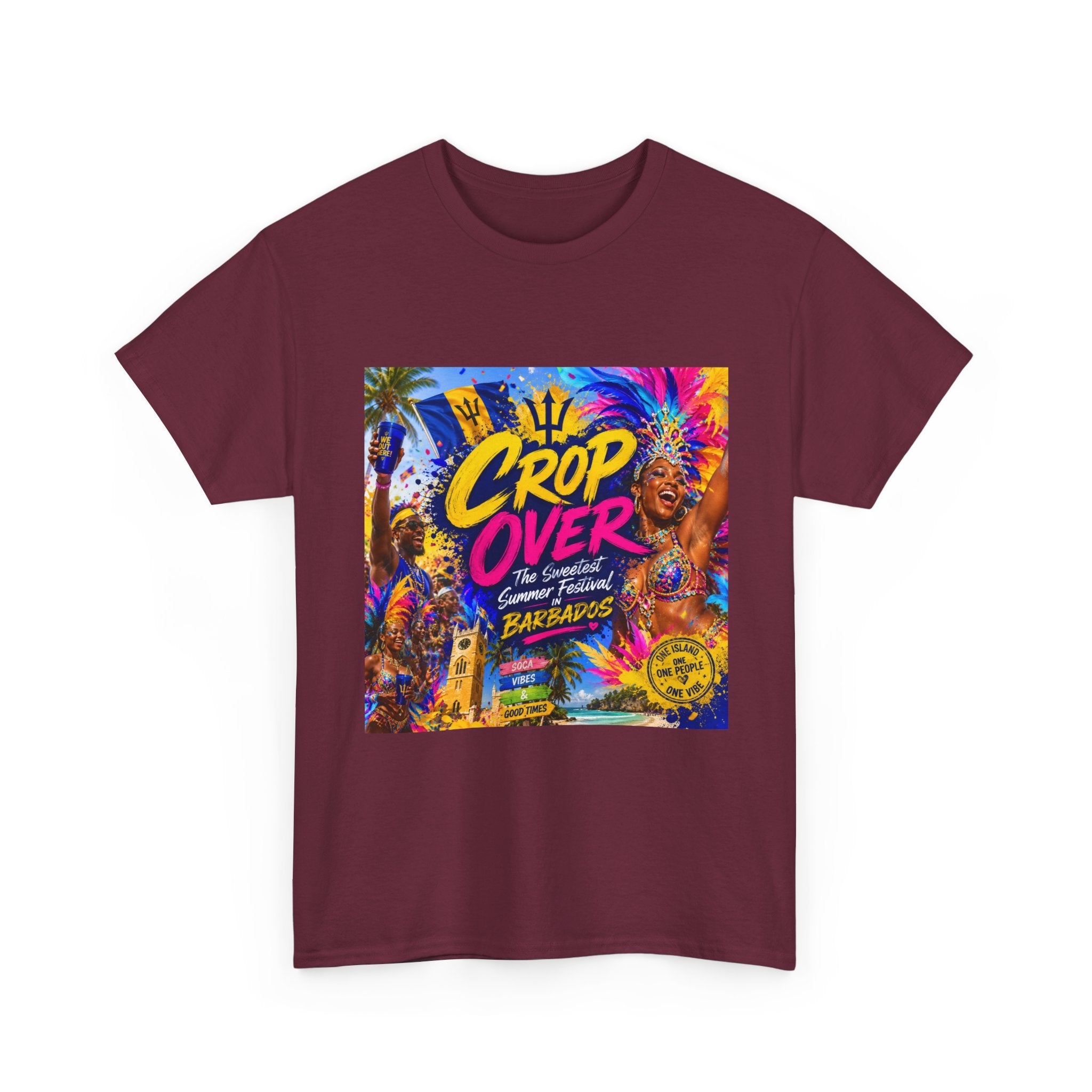 Crop Over Festival T-Shirt — Barbados Carnival Party Tee