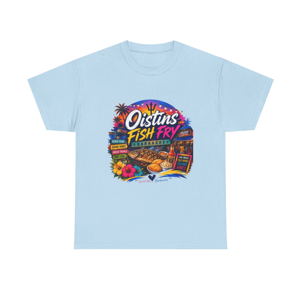 Oistins Fish Fry T-Shirt – Barbados Beach Festival Tee