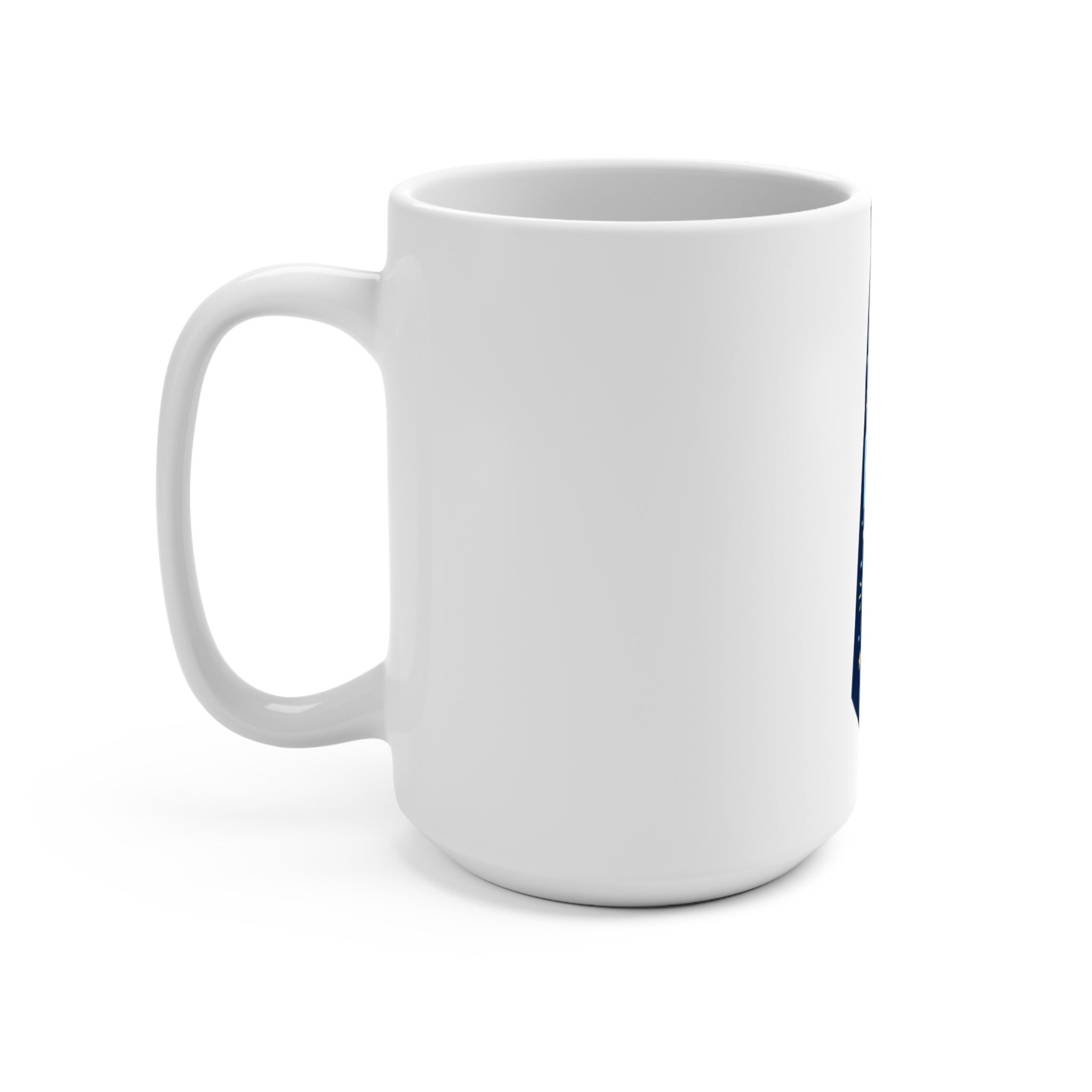 Father's Day Tie Design Mug - "Happy Father's Day" 15oz Ceramic Gift
