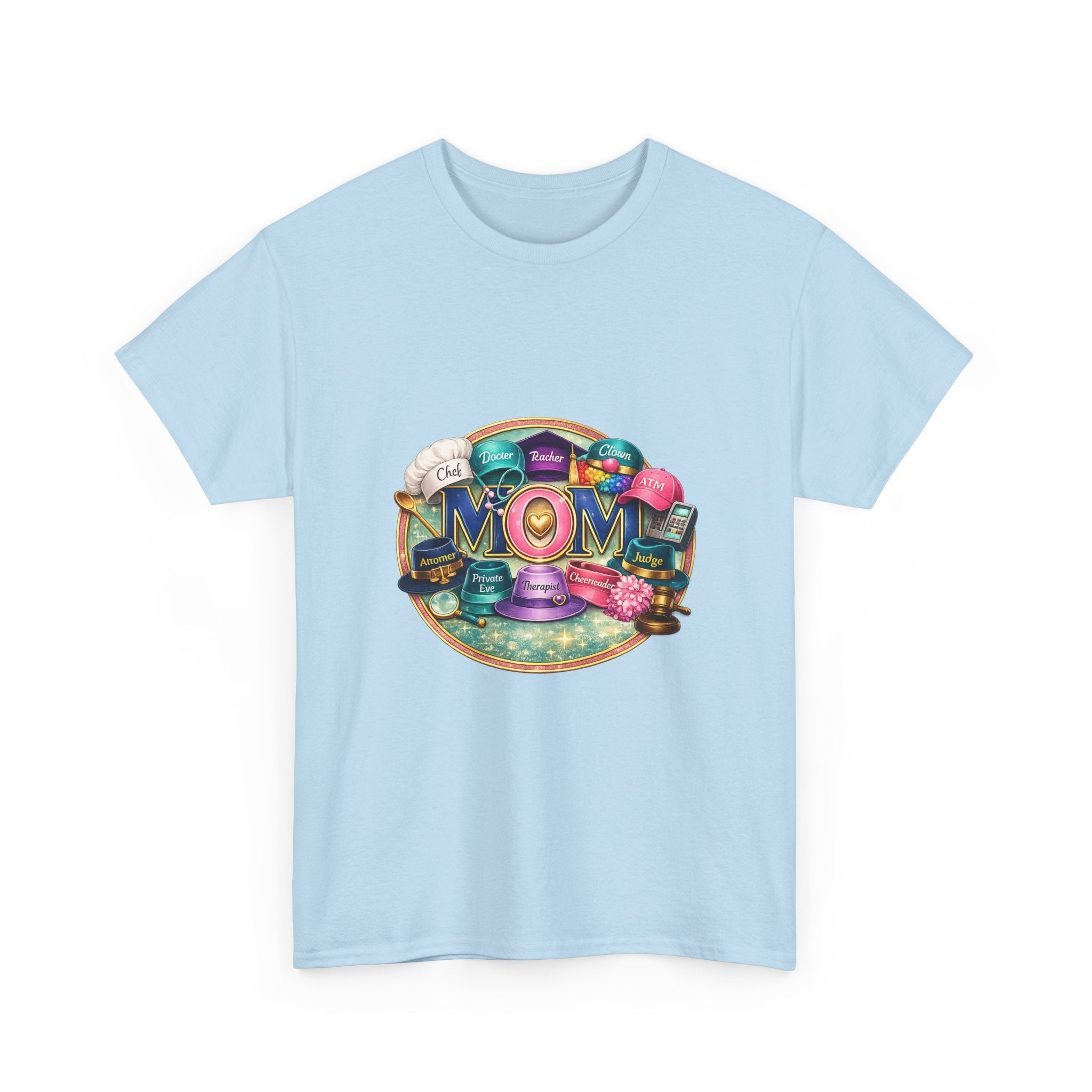 Mom Crafting Badge T-Shirt — Mother’s Day Sewing & DIY Mom Tee