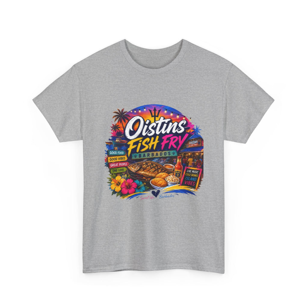 Oistins Fish Fry T-Shirt – Barbados Beach Festival Tee