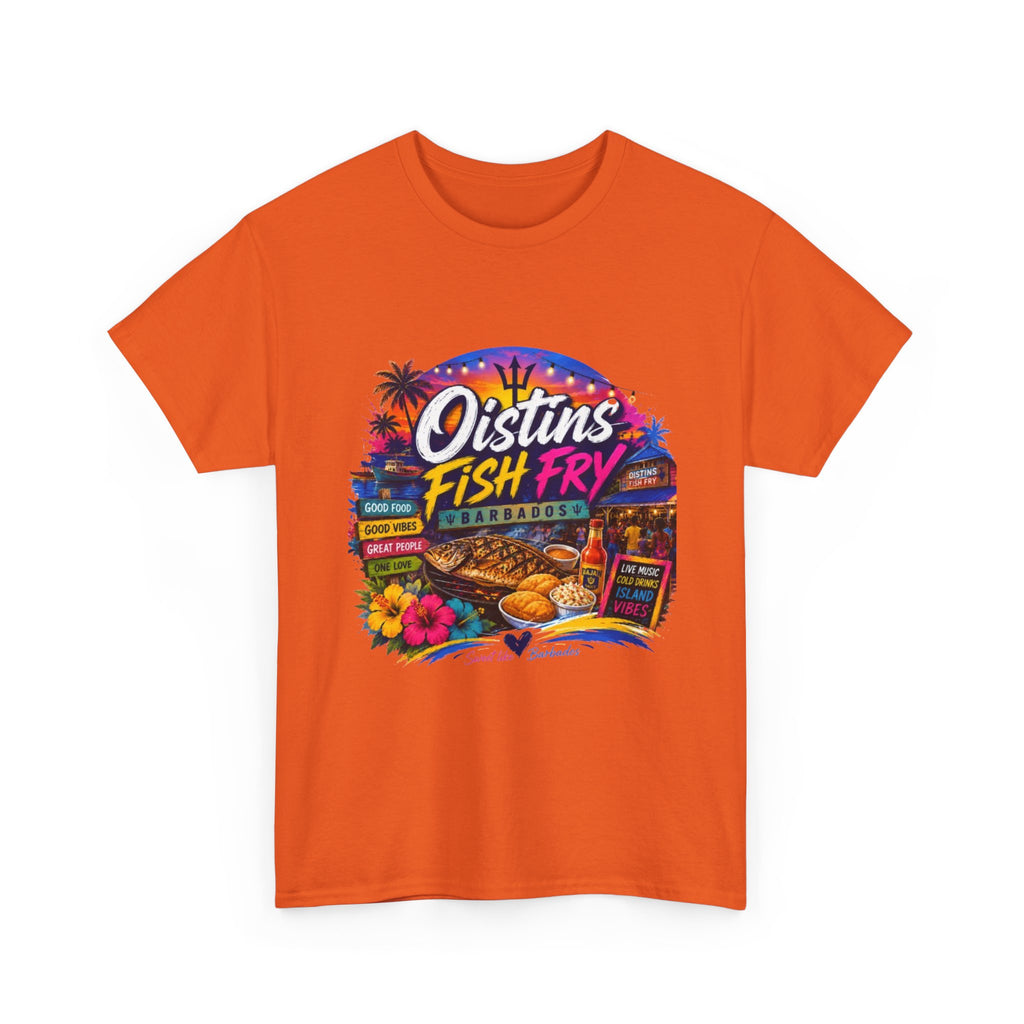 Oistins Fish Fry T-Shirt – Barbados Beach Festival Tee