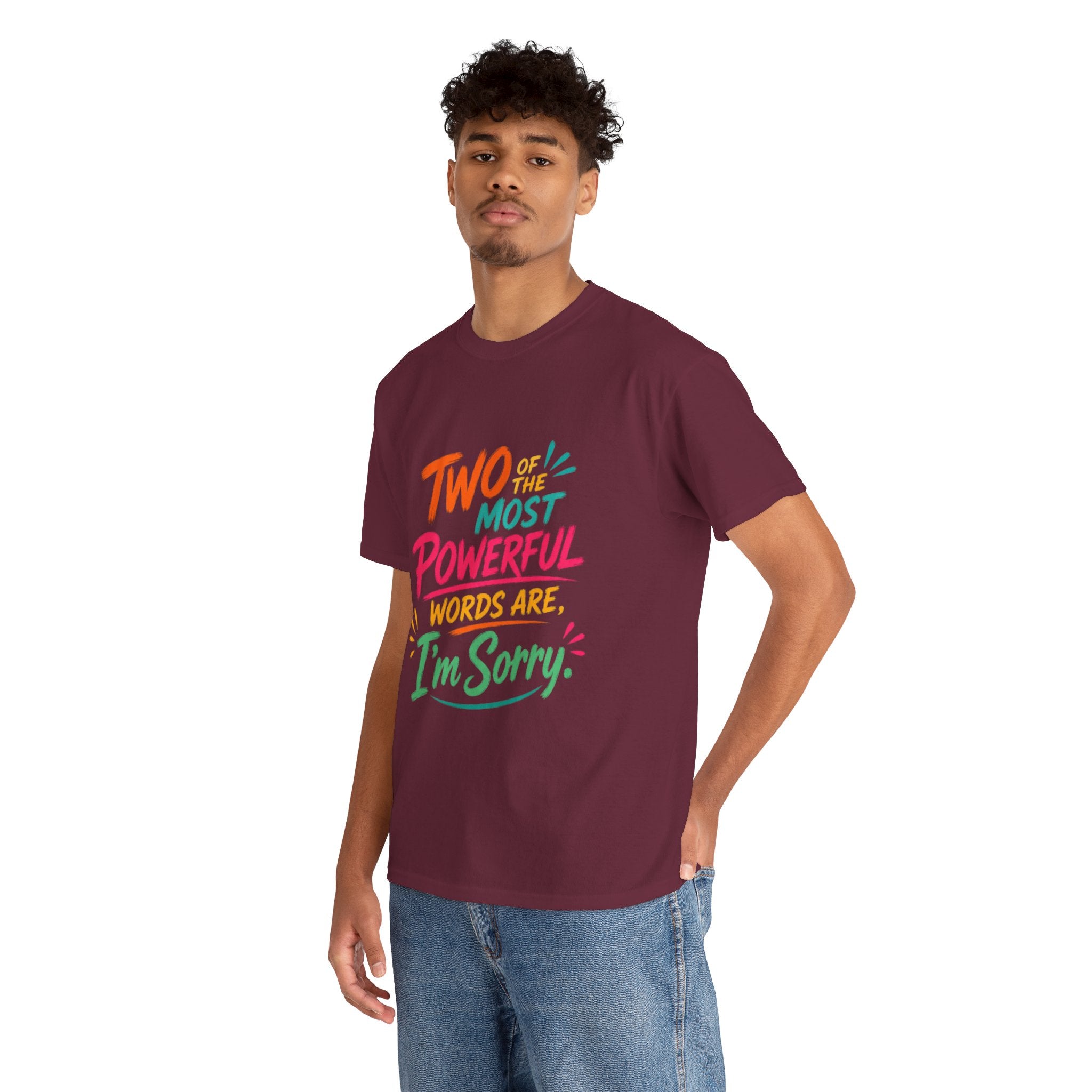 I'm Sorry T‑Shirt – Colorful Apology Graphic Tee