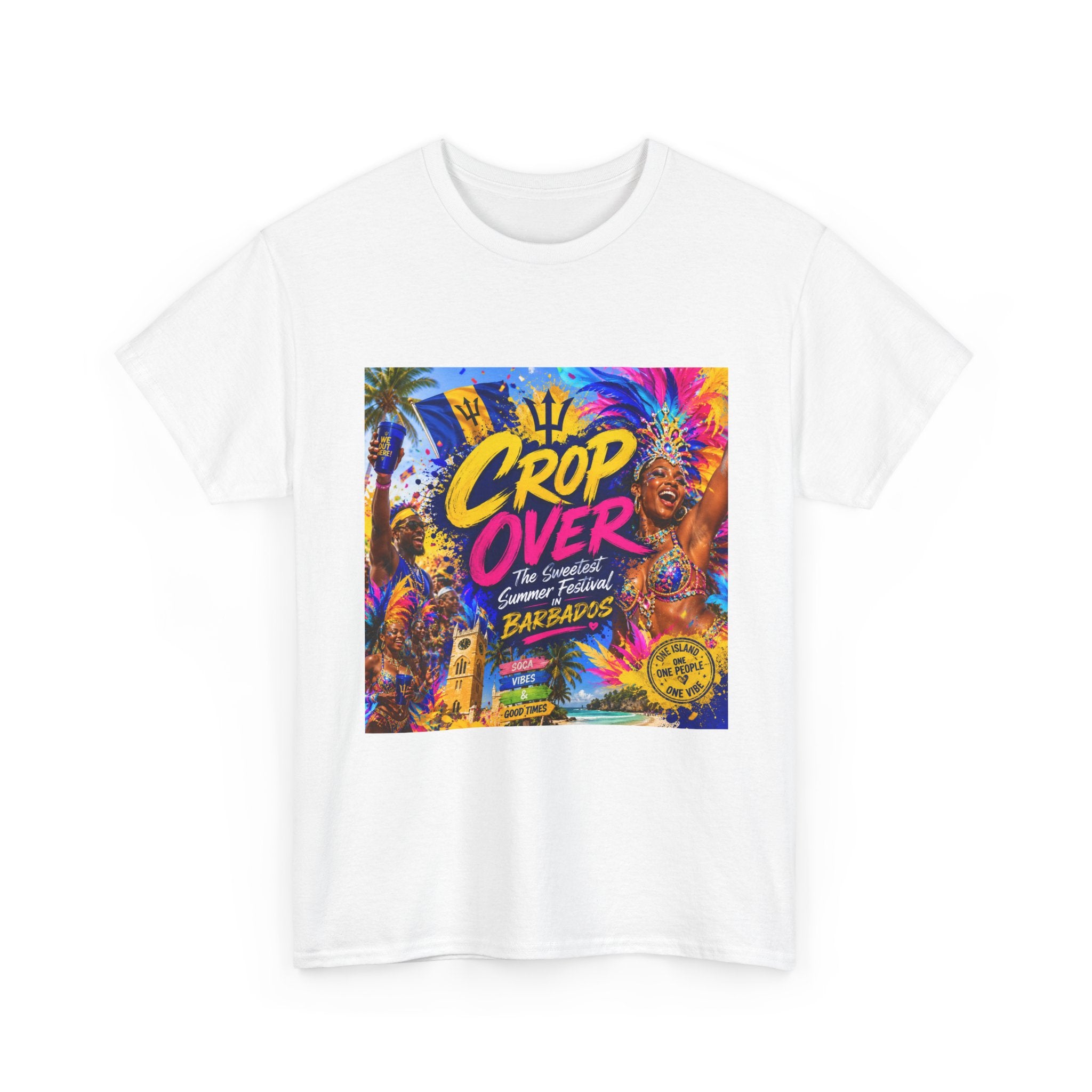 Crop Over Festival T-Shirt — Barbados Carnival Party Tee