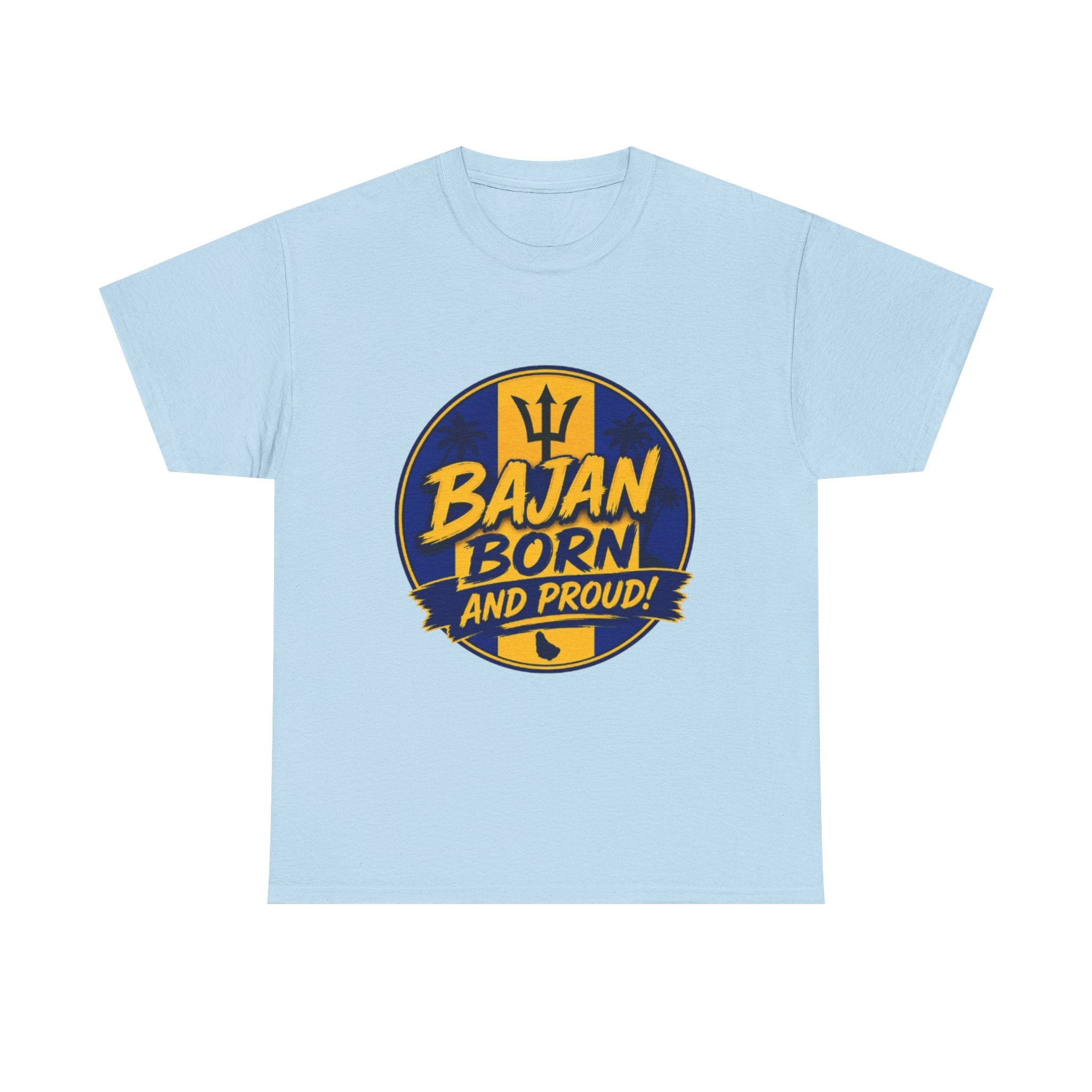 Bajan Born and Proud T-Shirt — Barbados Pride Tee