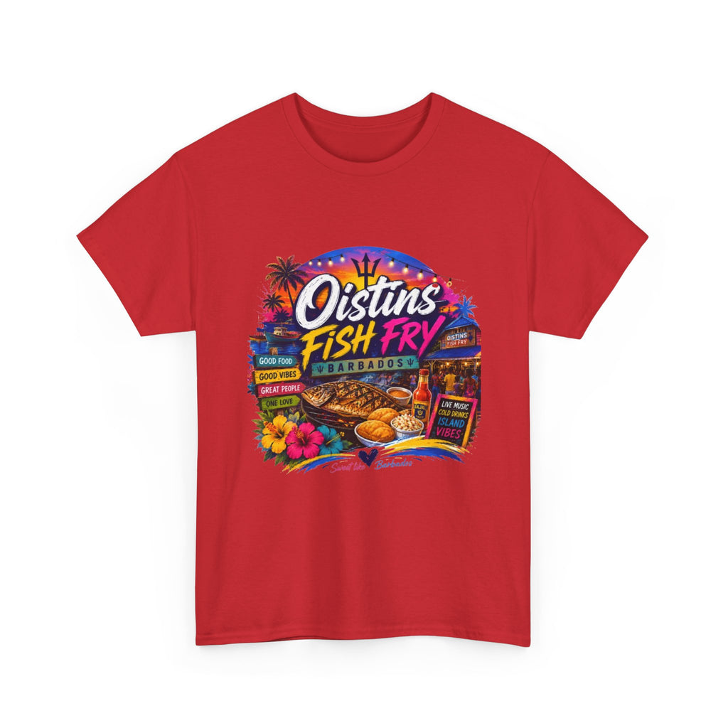 Oistins Fish Fry T-Shirt – Barbados Beach Festival Tee