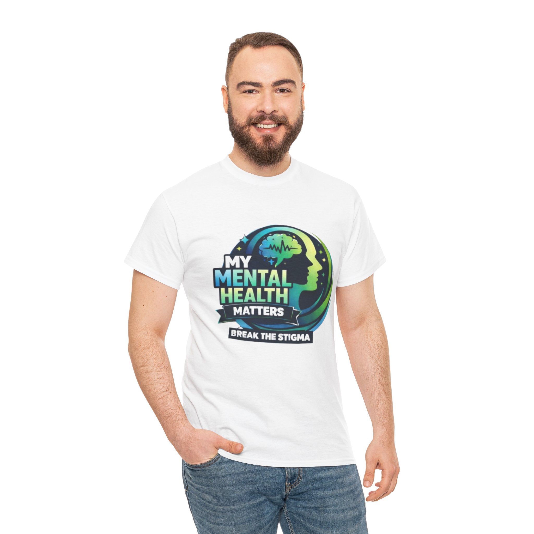 Mental Health Matters T-Shirt — "Break the Stigma" Awareness Tee