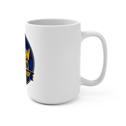 Bajan Born And Proud 15oz Ceramic Mug – Barbados Pride Coffee Cup