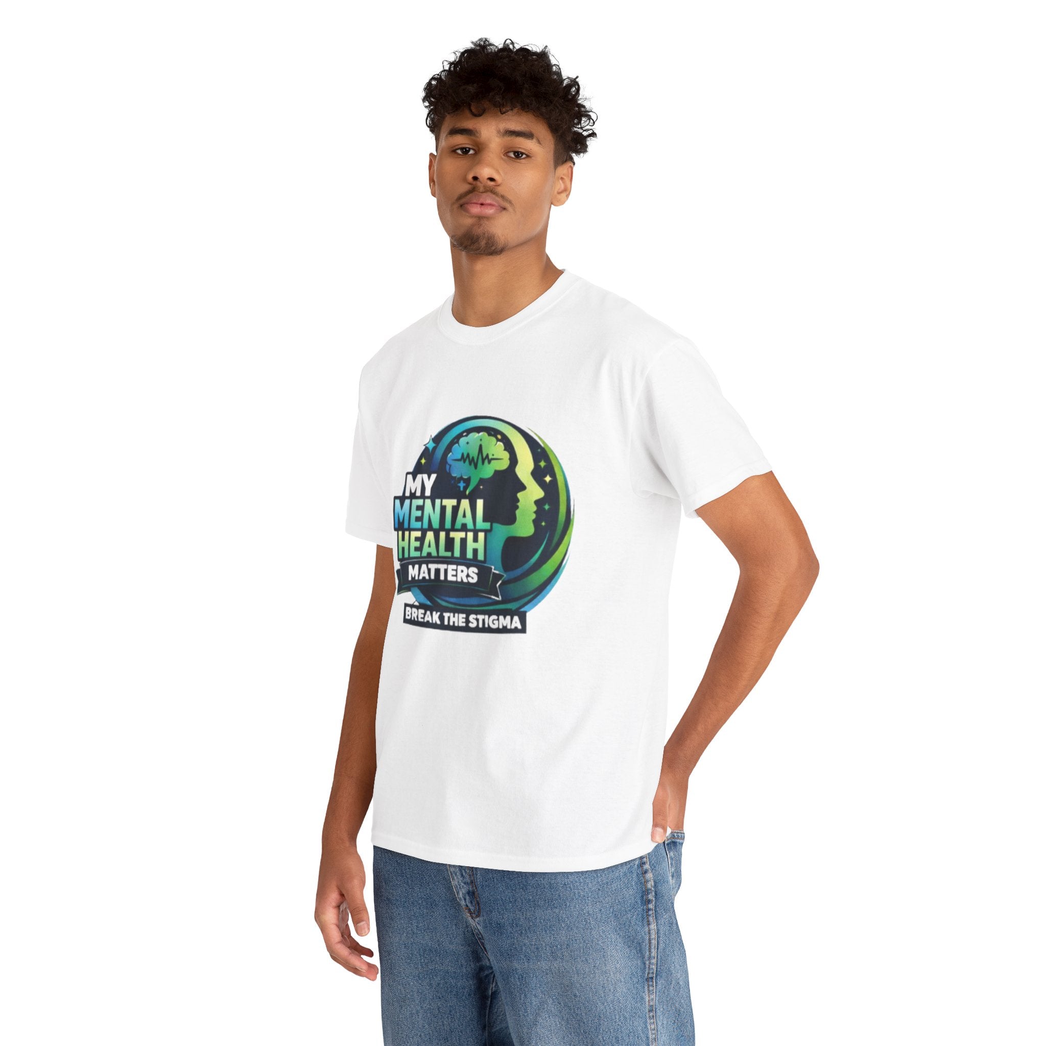 Mental Health Matters T-Shirt — "Break the Stigma" Awareness Tee