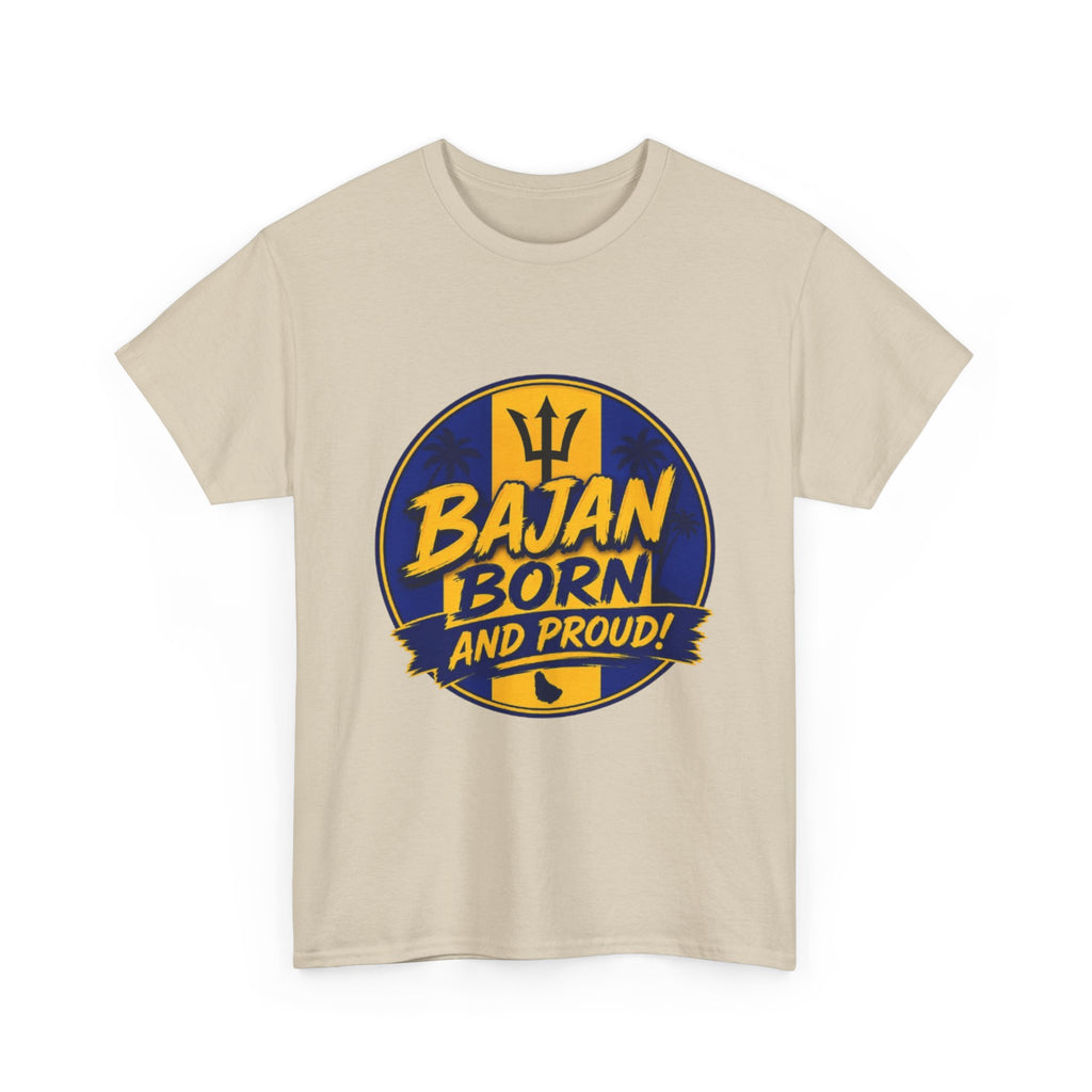 Bajan Born and Proud T-Shirt — Barbados Pride Tee
