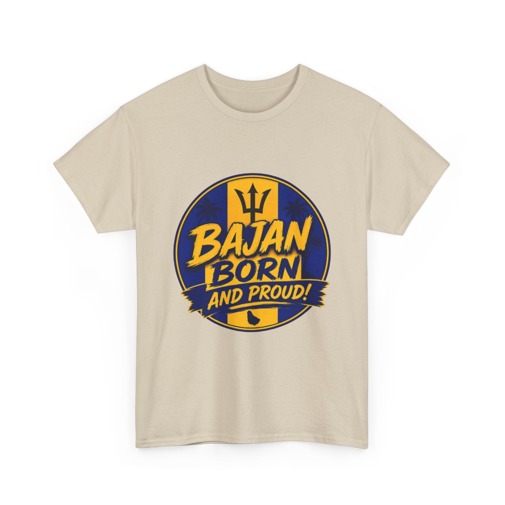 Bajan Born and Proud T-Shirt — Barbados Pride Tee