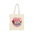 Girls Getaway Cotton Tote Bag – Bachelorette, Wine Night & Spa Weekend Gift